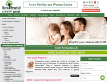 Tablet Screenshot of infertility-center-madurai.com